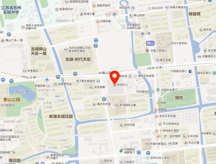 新地中心地图位置